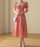Floral Cottagecore Dress