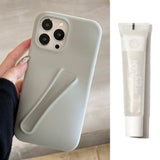 Viral Lip Phone Case - Grey
