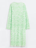 H&M Weave Pleated Dress