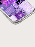 SHEIN Mix Pattern Case Compatible With IPhone