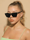 SHEIN Cat Eye Fashion Glasses