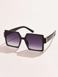 SHEIN Square Frame Fashion Sun Glasses