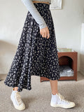 SHEIN DAZY High Waist Ditsy Floral Skirt