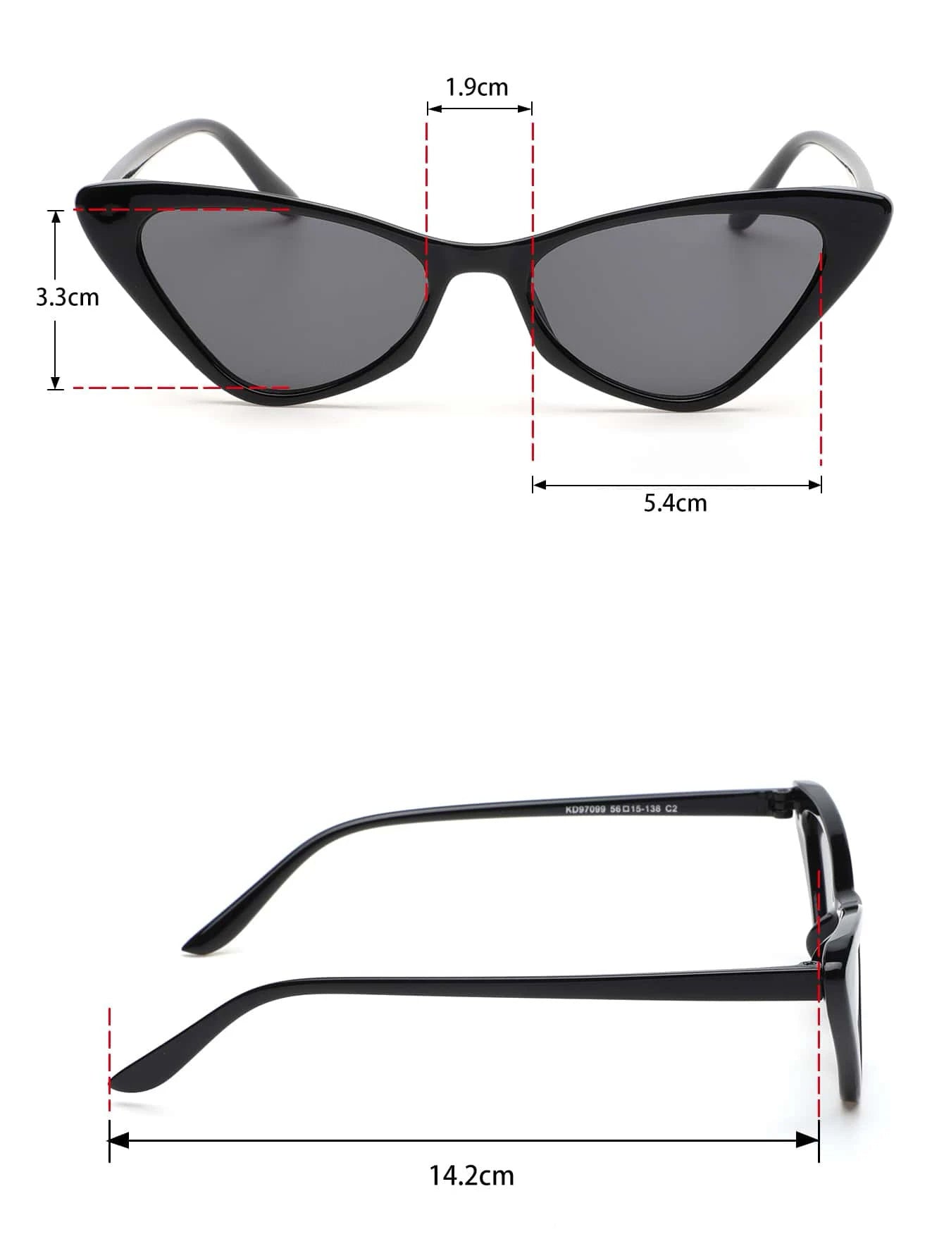 SHEIN Cat Eye Sunglasses