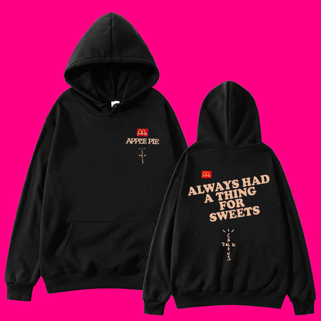 Travis Scott × McDonald APPLE PIE HOODIE