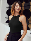 SHEIN Rib-Knit Tank Top