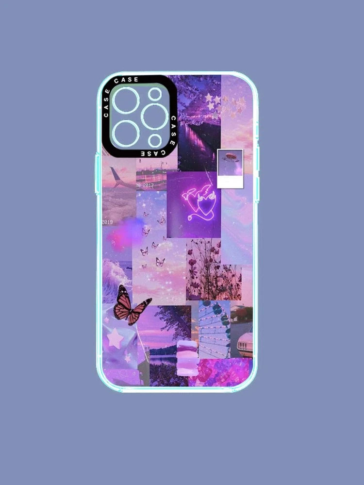 SHEIN Aesthetic Collage Phone Case