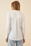 Flowy Solid Satin Shirt